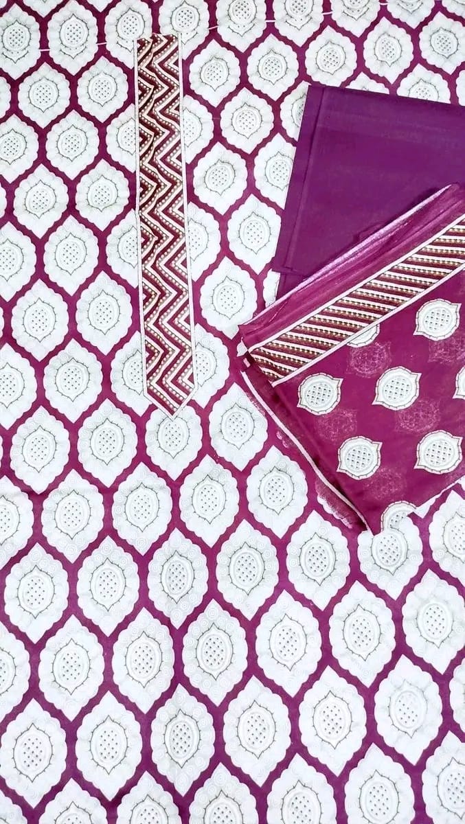 কালামকারি থ্রি পিছ (Kalamkari Three Piece)