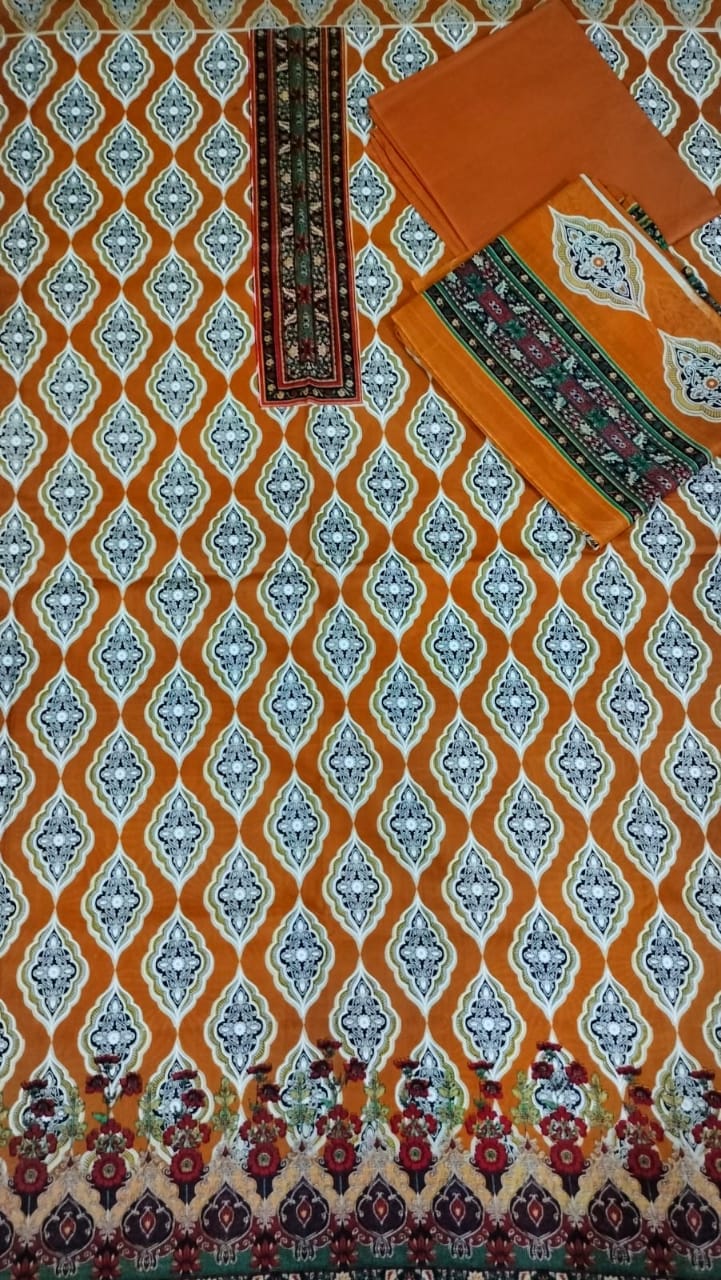 কালামকারি থ্রি পিছ (Kalamkari Three Piece)