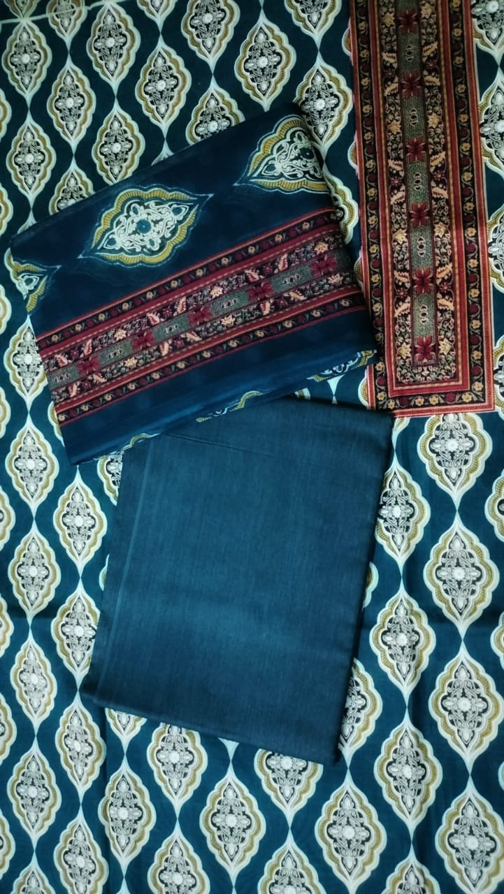 কালামকারি থ্রি পিছ (Kalamkari Three Piece)