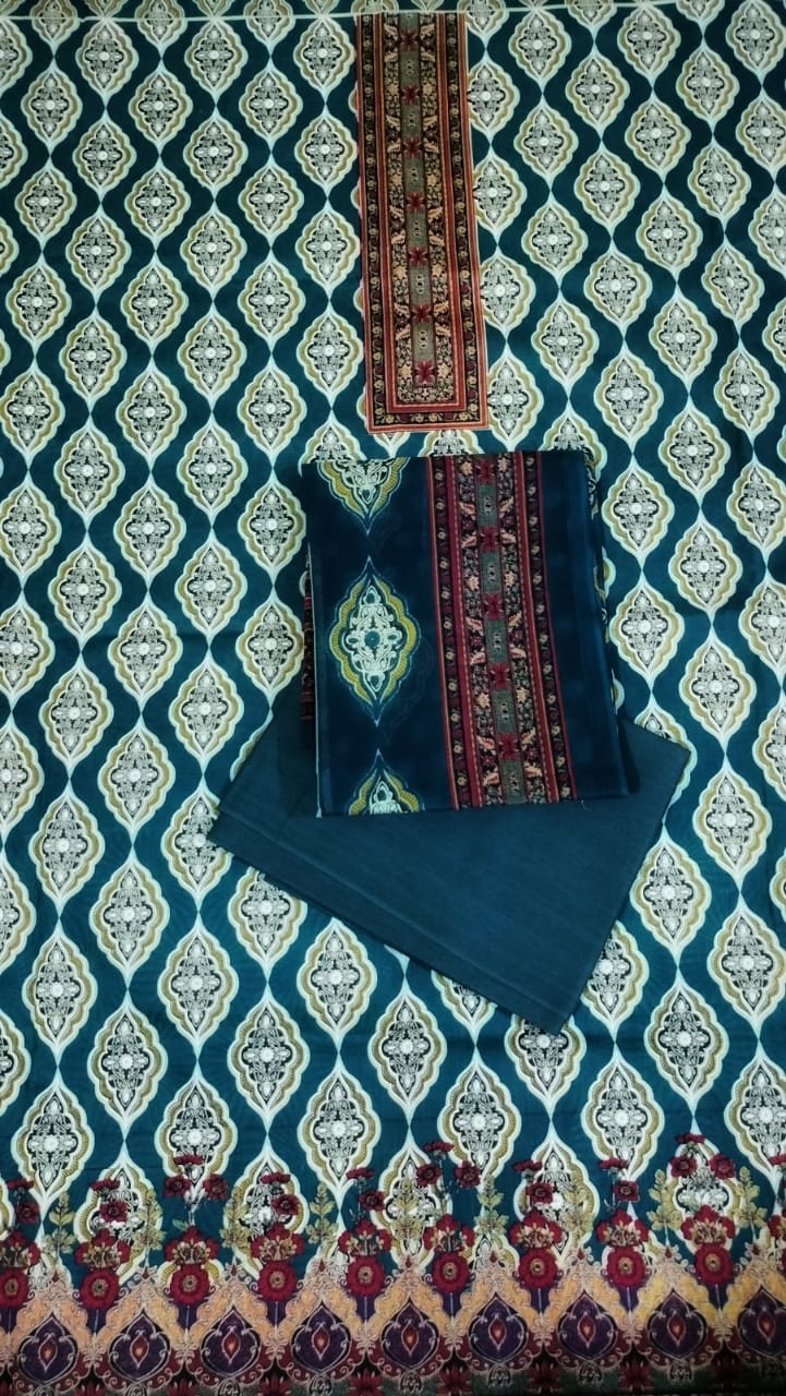 কালামকারি থ্রি পিছ (Kalamkari Three Piece)