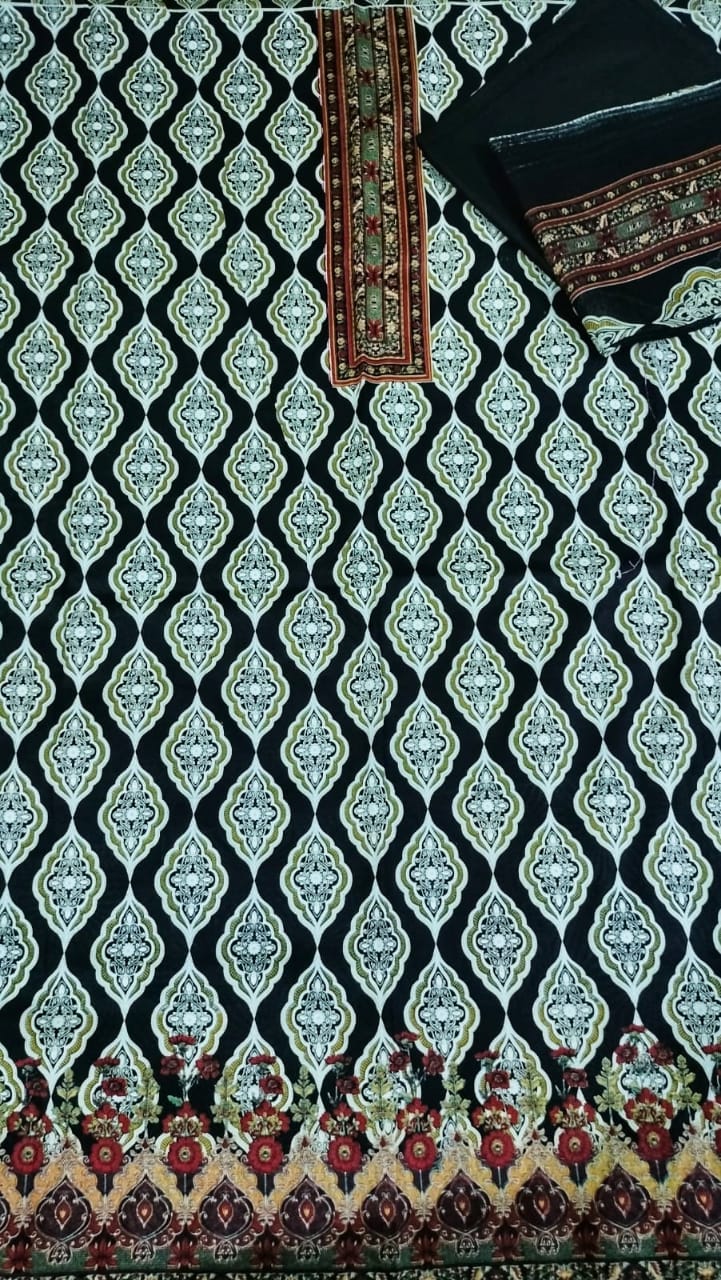 কালামকারি থ্রি পিছ (Kalamkari Three Piece)