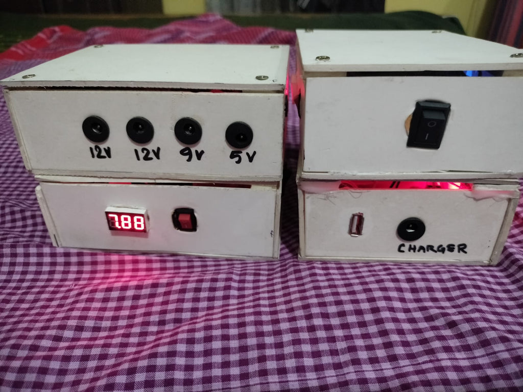 MINI UPS FOR ONU, ROUTER, SECURITY CAM (মিনি ইউপিএস-অনু, রাউটার, সিকিউরিটি ক্যামেররা জন্য)