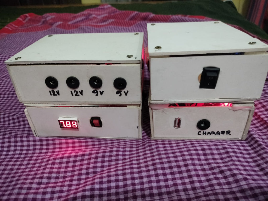 MINI UPS FOR ONU, ROUTER, SECURITY CAM (মিনি ইউপিএস-অনু, রাউটার, সিকিউরিটি ক্যামেররা জন্য)