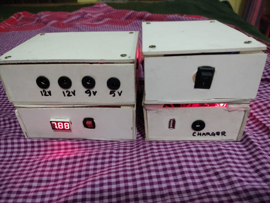 MINI UPS FOR ONU, ROUTER, SECURITY CAM (মিনি ইউপিএস-অনু, রাউটার, সিকিউরিটি ক্যামেররা জন্য)