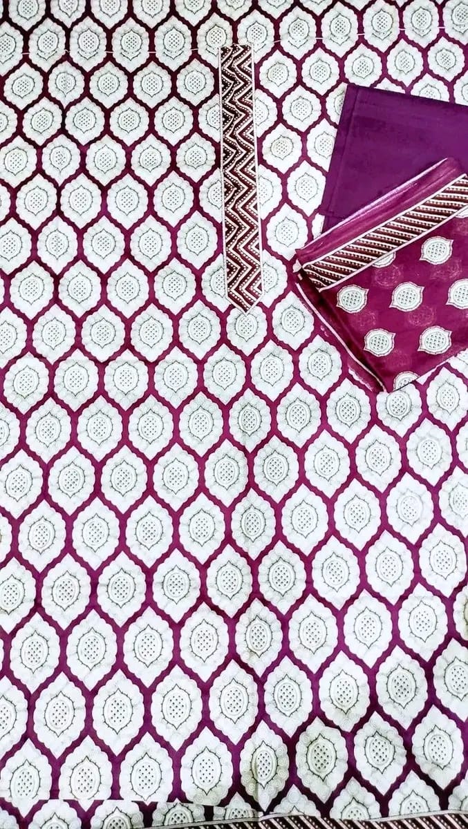 কালামকারি থ্রি পিছ (Kalamkari Three Piece)
