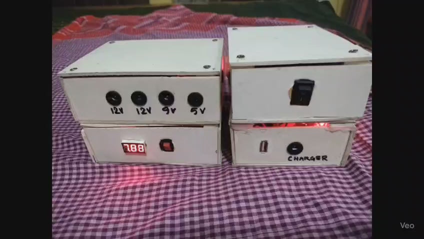 MINI UPS FOR ONU, ROUTER, SECURITY CAM (মিনি ইউপিএস-অনু, রাউটার, সিকিউরিটি ক্যামেররা জন্য)